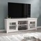 Flash Furniture Gray Wash Oak TV Stand - Glass Fronted Doors 65" GC-MBLK65-WH-GG - alternate 8